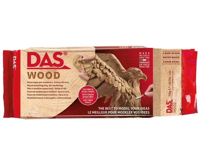 Air-Dry Wood-Effect Modeling Clay – 700G Sculpting Medium 1