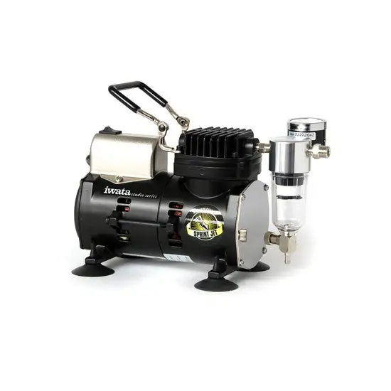 Airbrush Sprint Jet Compressor – Compact Studio-Grade System 1