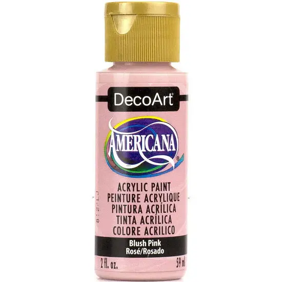 Americana Acrylic Paint – Blush Pink, 60 Ml 1