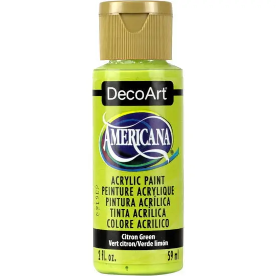 Americana Acrylic Paint – Citron Green, 60 Ml 1
