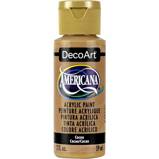 Americana Acrylic Paint – Cocoa, 60 Ml 1