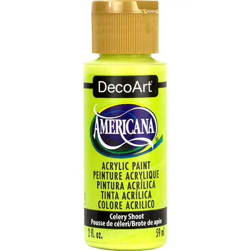 Americana Acrylic Paint In Celery Shoot – 60Ml Bottle 1