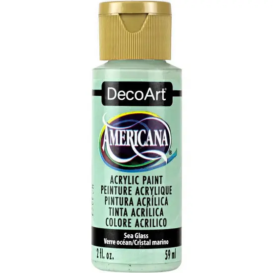Americana Acrylic Paint In Sea Glass – 60 Ml Vibrant Hue 1