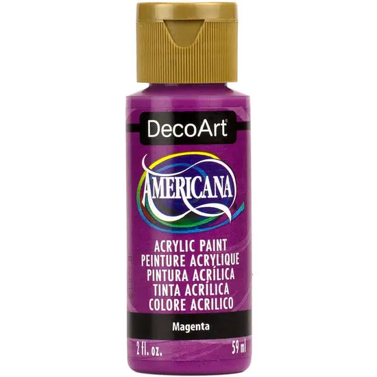 Americana Acrylic Paint – Magenta, 60 Ml 1