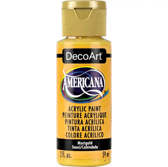 Americana Acrylic Paint – Marigold, 60 Ml 1