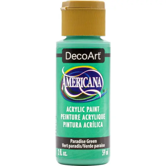 Americana Acrylic Paint – Paradise Green, 60Ml 1