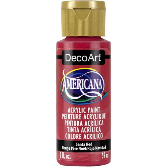 Americana Acrylic Paint – Santa Red (60 Ml) 1