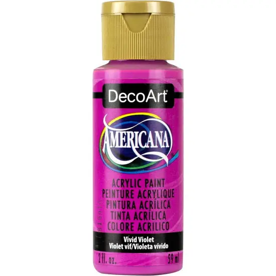 Americana Acrylic Paint – Vivid Violet (60 Ml) 1