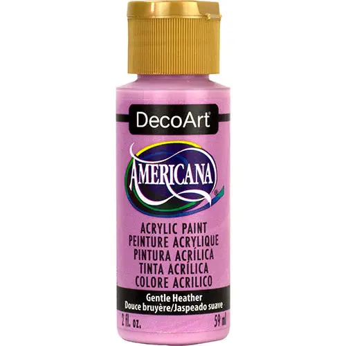 Americana Gentle Heather Acrylic Paint – 60Ml, Soft Pastel Hue 1
