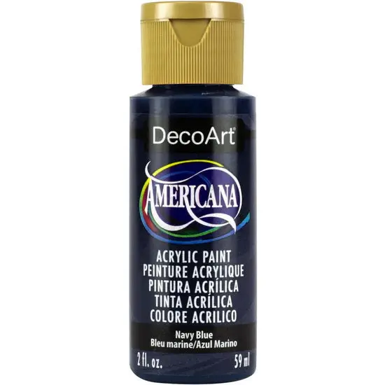 Americana Navy Blue Acrylic Paint – 60 Ml Jar 1