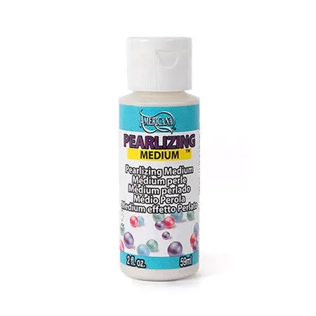 Americana Pearlizing Medium – 60 Ml Iridescent Acrylic Additive 1