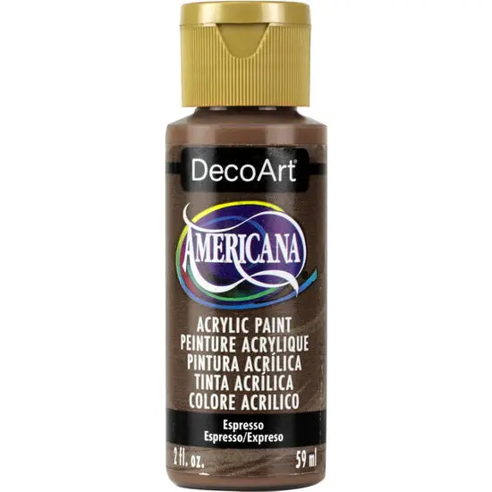 Americana Premium Acrylic Paint – Espresso Shade, 60 Ml 1