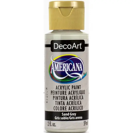 Americana Sand Grey Acrylic Paint – 60Ml Smooth-Flow Formula 1