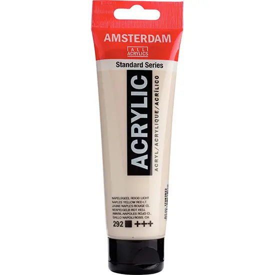 Amsterdam Acrylic In Naples Yellow Red Light – 120Ml 1