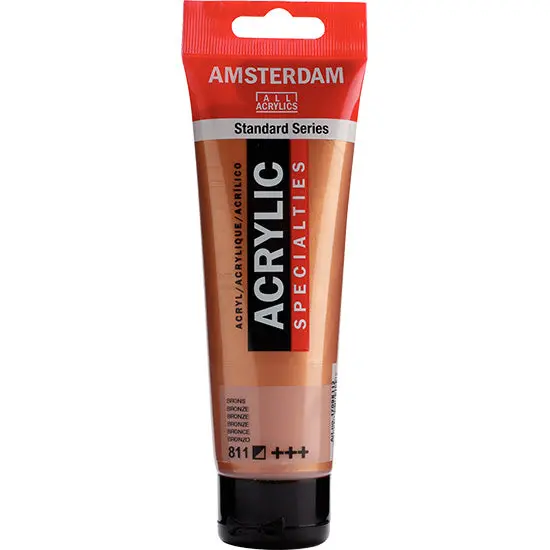 Amsterdam Acrylic Metallic Paint – Bronze, 120 Ml 1