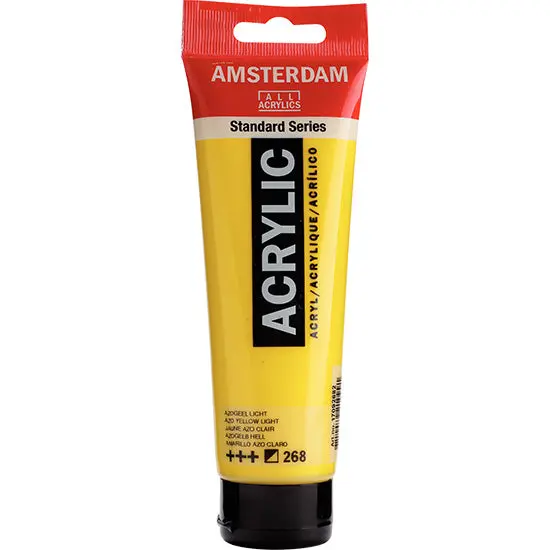 Amsterdam Acrylic Paint: Azo Yellow Light – 120 Ml 1
