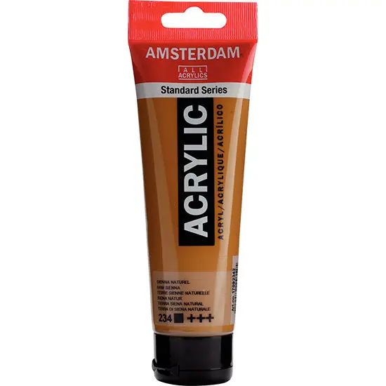 Amsterdam Acrylic Paint In Raw Sienna – 120Ml 1