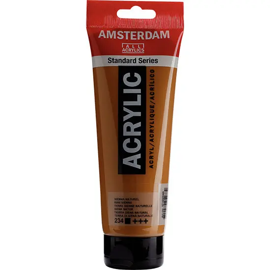 Amsterdam Acrylic Paint In Raw Sienna, 250 Ml 1