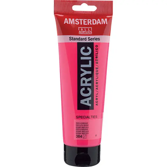Amsterdam Acrylic Paint In Reflex Pink – 250 Ml 1