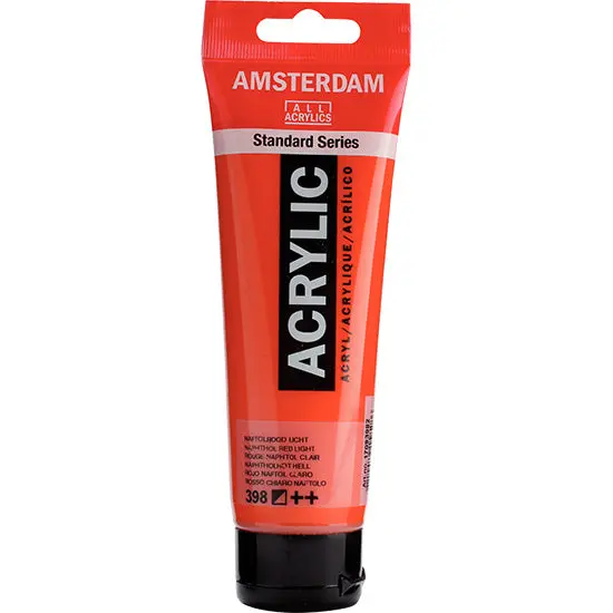 Amsterdam Acrylic Paint: Naphthol Light Red – 120 Ml 1