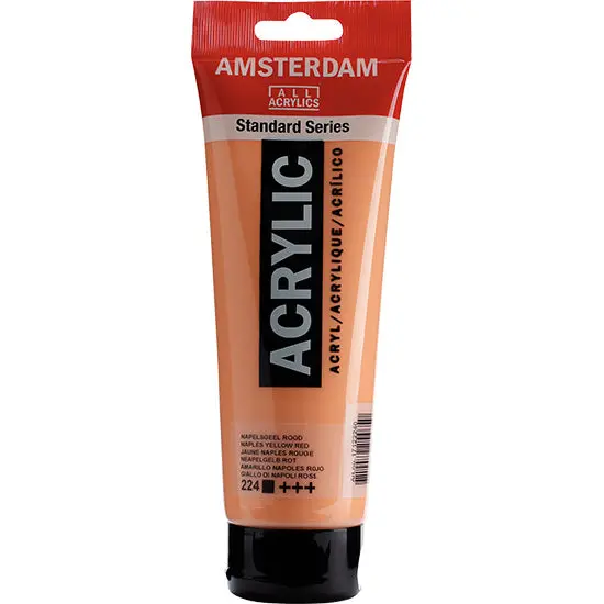 Amsterdam Acrylic Paint: Naples Yellow Red Hue, 250 Ml 1
