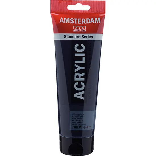 Amsterdam Acrylic Paint – Payne’S Grey, 250Ml Heavy Body Formula 1