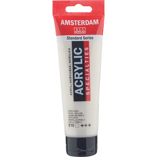 Amsterdam Acrylic Paint – Pearl Yellow, 120Ml 1