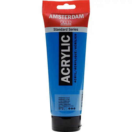 Amsterdam Acrylic Paint – Primary Cyan, 250 Ml 1