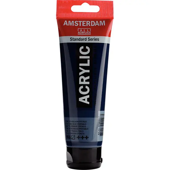 Amsterdam Acrylic Paint: Prussian Blue (120Ml) 1