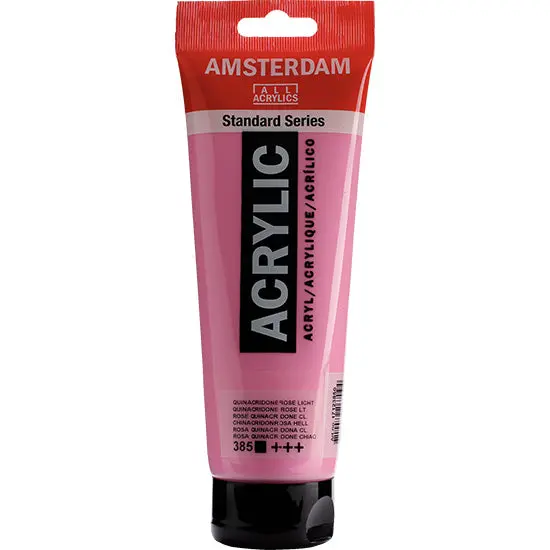 Amsterdam Acrylic Paint – Quinacridone Light, 250 Ml 1