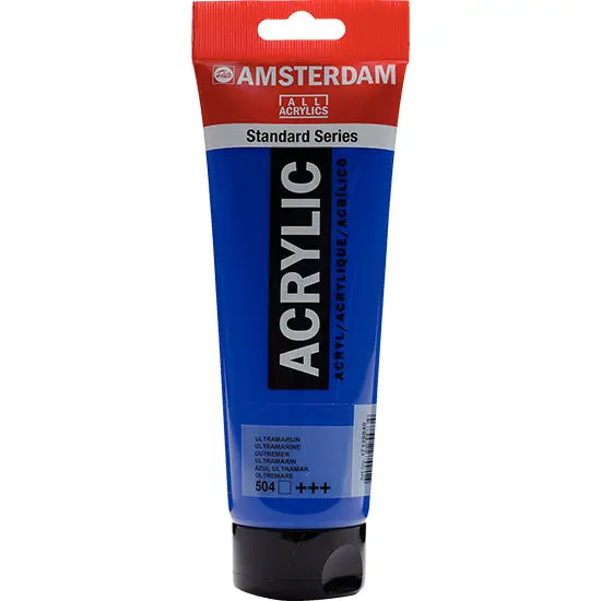 Amsterdam Acrylic Paint – Ultramarine Blue, 250 Ml 1