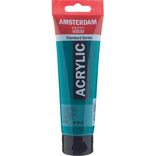 Amsterdam Acrylic Phthalo Green – Heavy Body, 120Ml 1