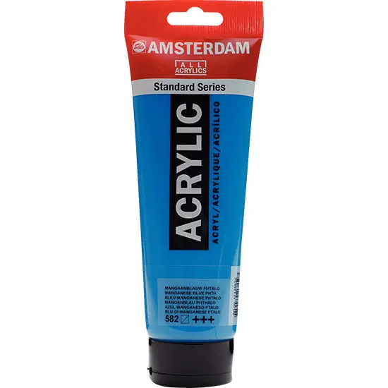 Amsterdam Manganese Blue Phthalo Acrylic Paint (250Ml) 1