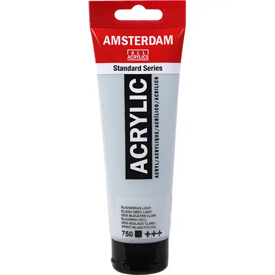 Amsterdam Standard Acrylic Paint – Bluish Grey Light, 120 Ml 1