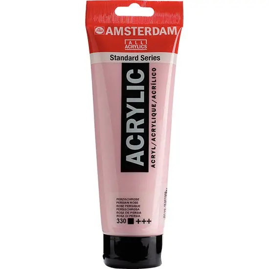 Amsterdam Standard Acrylic Paint – Persian Pink, 250 Ml Artist Grade 1