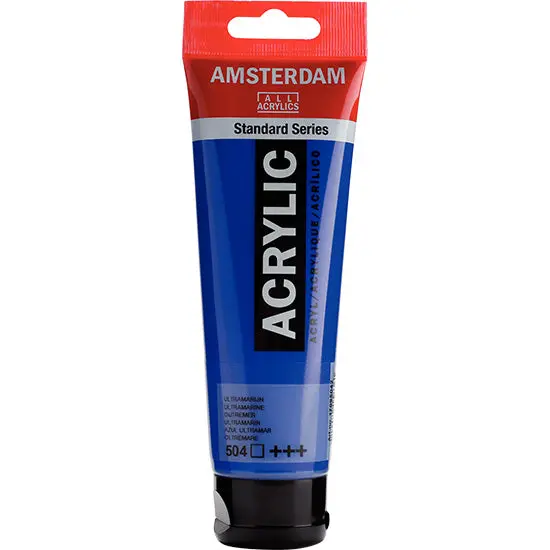 Amsterdam Standard Series Acrylic – Ultramarine Blue, 120Ml Bottle 1