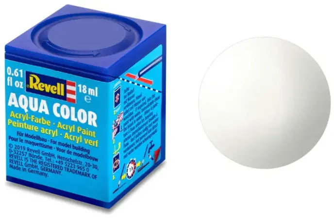 Aqua Color Acrylic Paint – White Gloss Finish, 18Ml Tube 1