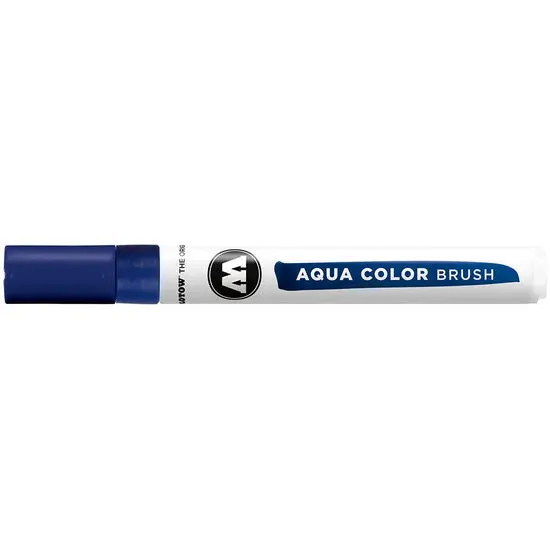 Aqua Color Brush Marker – Primary Blue, Flexible Nylon Tip 1