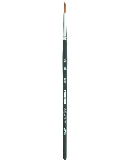 Aqua Elite Synthetic Round Brush – Size #3 1