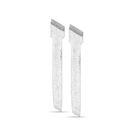 Aqua Twin Chisel-Tip Nib Set – Two 2.6 Mm Tips 1