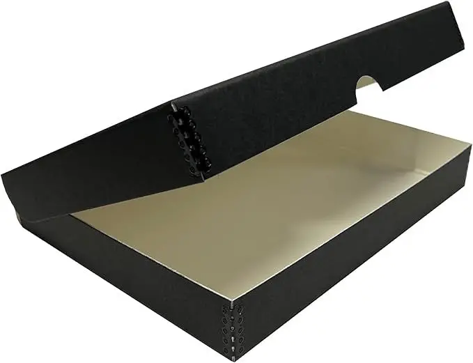 Archival Portfolio Box – 9.5 × 12.5 × 1.75 Inches, Acid-Free 1