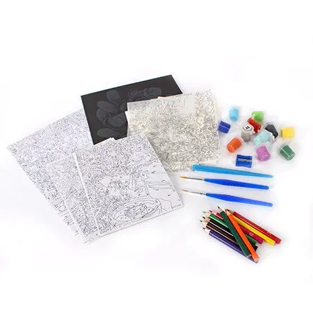 Art Adventure Starter Set – 48-Piece Craft Kit 1