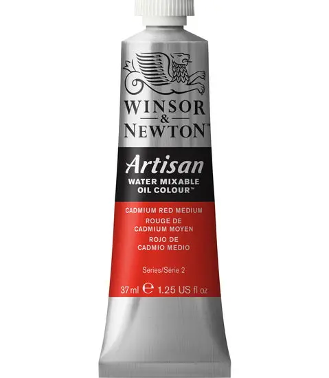 Artisan Oil Paint In Cadmium Red Medium – 37 Ml Tube, Series 2 1