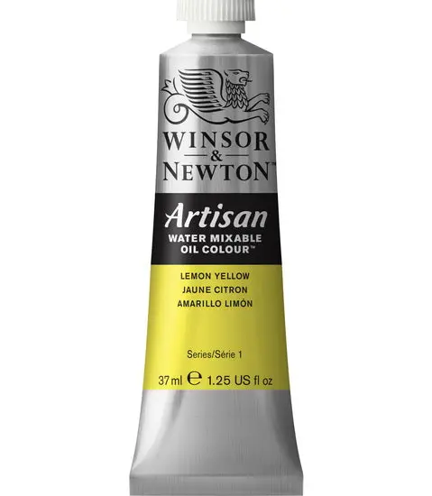 Artisan Oil Paint In Lemon Yellow Hue – 37Ml (Series 1) 1