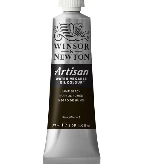 Artisan Oil Paint — Lamp Black, 37Ml (S1 Series) 1