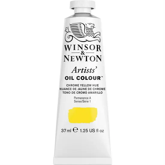 Artist-Grade Chrome Yellow Hue Oil Paint – 37 Ml (Series 1) 1