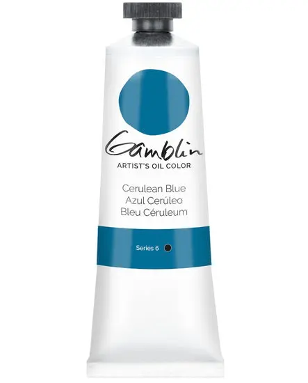 Artist-Grade Oil Paint – Cerulean Blue, 37Ml Tube (Series 6) 1