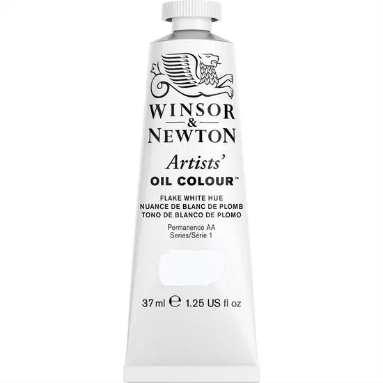 Artist-Grade Oil Paint – Flake White Hue, 37 Ml (Series 1) 1