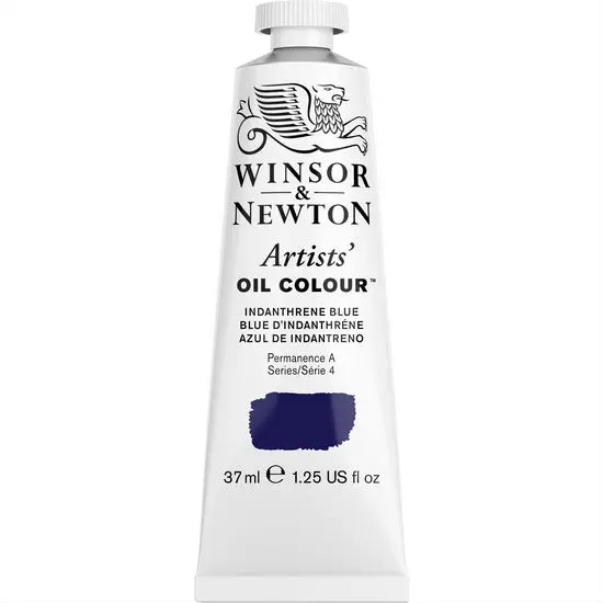 Artist-Grade Oil Paint – Indanthrene Blue, 37 Ml (Series 4) 1