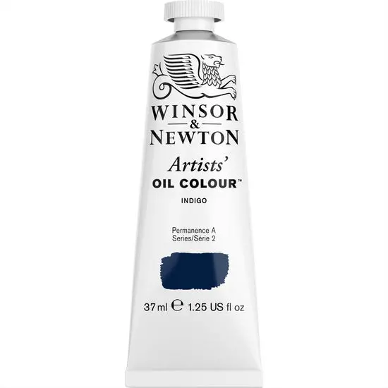 Artist-Grade Oil Paint – Indigo, 37 Ml (S2 Series) 1